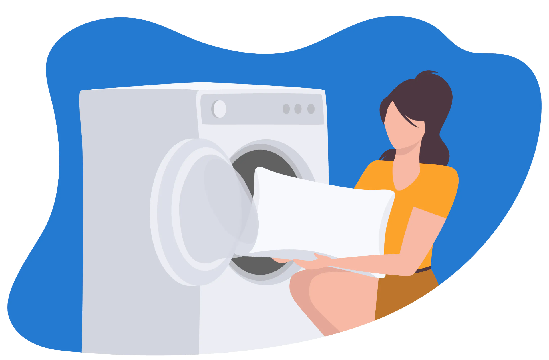 Emma Wolkenkussen wasbaar in wasmachine